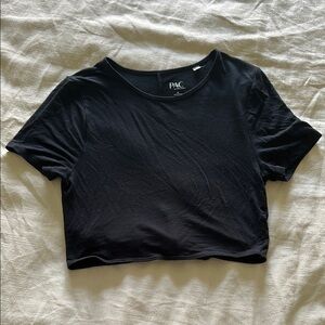 Black Women's Crop Top